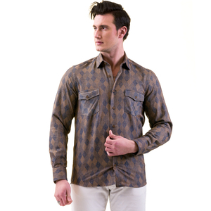 Wholesale Work <b>Shirts</b> Country Mens Long Sleeve Work <b>Shirts</b> Cotton Twill Work Out <b>Shirts</b> for Man Made in Istanbul - Product Image 2