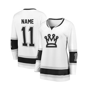 ชุดฮอกกี้น้ำแข็งแบบใหม่ คุณภาพสูง รับผลิตตามแบบ บริการ OEM ดีไซน์ล่าสุด ชุดทันสมัย ระบายอากาศได้ดี แห้งเร็ว 100% - Product Image 4