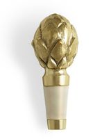 Bouchon de bouteille de vin en tungstène haute densité sculpté et durable personnalisable Design de Noël offrant un poids distinctif