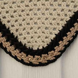 Produit le plus vendu Nouveau Voile de mouche d'oreille de cheval professionnel Bonnet d'oreille de cheval à bas prix Taille personnalisée disponible - Product Image 3