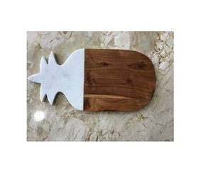 Tabla de cortar de madera de bambú Natural de alta calidad para picar verduras de cocina frutas queso ingredientes de comida rápida - Product Image 6