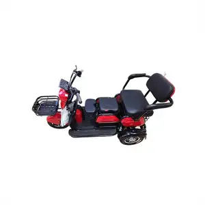 Factory Rear Seat Tuk Europe E Tribike Mini Heavy Duty Tri Bike For Adult Electric Tricycle