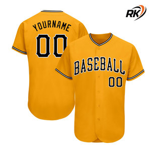 Maillot de Baseball par sublimation personnalisé T-shirt vierge maillot de Baseball confortable pour équipe sportive avec expédition bon marché - Product Image 2
