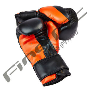 Haute qualité sur mesure couleurs personnalisées gants de boxe gagnants en cuir véritable évacuation de l'humidité fermeture à enfiler gants à enfiler - Product Image 2