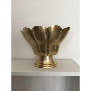 Elegante cuenco de latón para recepción de bodas y mesa de Buffet, forma redonda y diseño de cuenco de latón para servir a precio de venta - Product Image 6