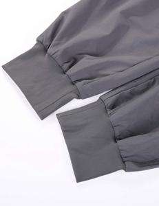 Sporty Unisex <b>Jogger</b> Pants for Gym Travel & Streetwear-Breathable <b>Polyester</b>/Cotton with Drawstring Waist and Side Pockets - Product Image 6