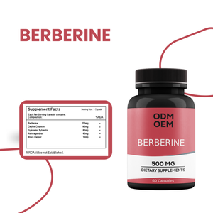 Berberine HCl 60แคปซูลสารสกัดสมุนไพรธรรมชาติเข้มข้น97% เบอร์เบอรีน HCl แคปซูล Berberberine HCl 60แคปซูล - Product Image 3