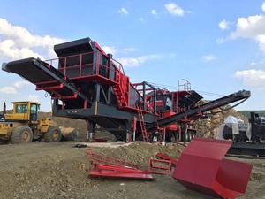 Installation de concassage mobile de calcaire Constmach 150-200 TPH, concasseur à percussion primaire, moteur AC, boîte de vitesses à haute capacité de concassage, moteur PLC - Product Image 4