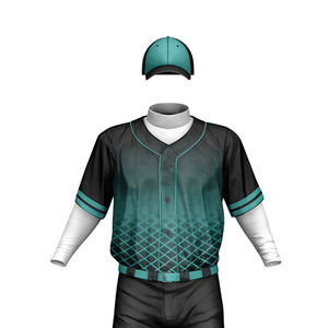 Meilleur produit fabriqué au Pakistan Vêtements d'équipe personnalisés Ensemble d'uniformes de baseball à manches courtes de qualité supérieure Nouvelle arrivée - Product Image 4