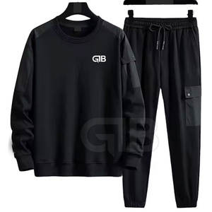 Meilleure vente Sweat-shirt pour homme de qualité supérieure 100% coton couleur unie respirant et confortable disponible à la vente - Product Image 1