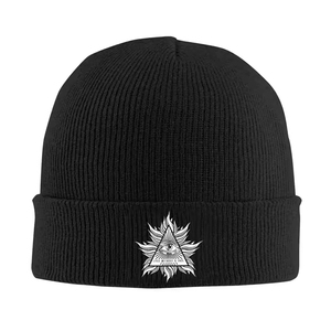 Gorro bordado personalizado masónico con puños cálido y elegante Freemason Lodge Gear acrílico Master Mason bordado de punto Ronpex - Product Image 1