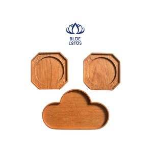 Plateaux de service en bois GEM du Vietnam - Product Image 1