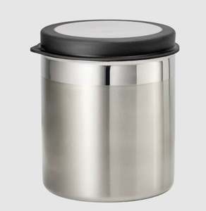 Juego de 3 contenedores de almacenamiento galvanizados negros con diseño tallado elegante y elegante perfecto para despensa de cocina y usos de regalo - Product Image 4