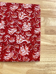 Hecho a mano indio de madera de bloque de impresión vestido de tela al por mayor moderno Jaipuri Floral Material de impresión - Product Image 3