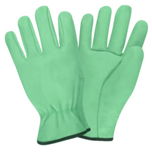 Gants de conduite en cuir de buffle lisse, robustes, réfléchissants, antistatiques, confortables, protection industrielle des mains - Product Image 2