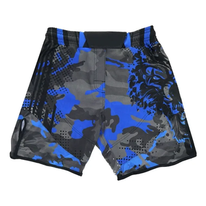 Shorts de boxe, MMA et Muay Thai pour hommes, vente en gros OEM, impression par sublimation, logo personnalisé, haute qualité, séchage rapide, respirant, taille élastique - Product Image 6