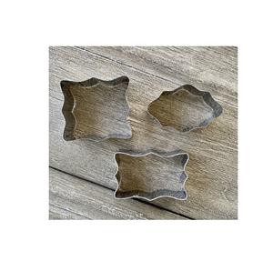 ออกแบบใหม่สแตนเลสสตีลกดคุกกี้รูปไดโนเสาร์สัตว์F Ondantเค้กเครื่องตัดคุกกี้ - Product Image 5