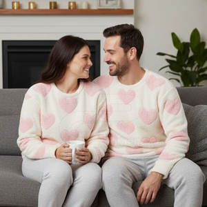 Sudadera para el Día de San Valentín con Tema Romántico, Tela Suave, Perfecta para el Invierno, Regalos y Estilo Casual Diario - Product Image 5