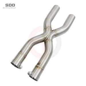 Tuyau d'échappement intermédiaire en acier inoxydable 304 haute performance SDO pour Maserati Quattroporte M139 <span class=keywords><strong>4</strong></span>.2L/<span class=keywords><strong>4</strong></span>.7L 2004-2012 - Product Image 2