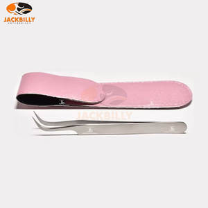 Pince à cils en acier inoxydable Volume prix compétitifs Pince à épiler légère pour extension de cils pour cosmétiques - Product Image 4