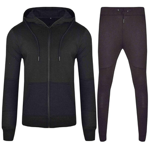 Ensemble de survêtement décontracté deux pièces pour homme, de haute qualité, avec logo personnalisé, respirant, pour le sport et le jogging, avec techniques d'impression - Product Image 4