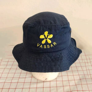 หมวกทรงถังขนาดพอดีตัวแบบสั่งทำหมวกชายหาดทรงถังผ้าฝ้ายสำหรับผู้ใหญ่ทุกเพศฉลากส่วนตัว - Product Image 2