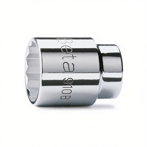 Chiavi a bussola poligonali cromate con attacco quadrato femmina da 3/8 di pollice - Product Image 2