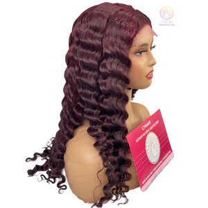 วิกผม4X4แบบใสสำหรับปิดด้วยลูกไม้ผมสีดำผู้หญิงยาว18นิ้วผมคนผมดิบเวียดนามหนาแน่น250% - Product Image 1