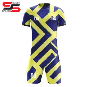 Uniforme de sport scolaire, vêtements de sport personnalisés pour hommes, ensemble de maillots de football, vente en gros - Product Image 5