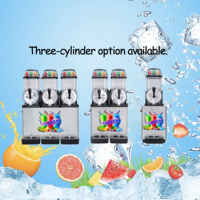 Machine à crème glacée neige fondante 1/2/3 réservoirs distributeur de jus de boisson Machine à smoothie pour magasins de boissons alimentaires