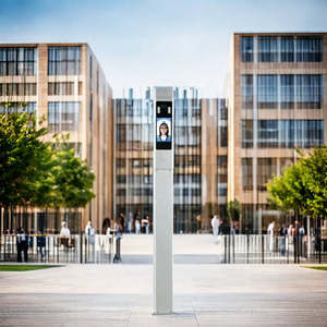 2024 mới nóng bán sinh trắc học kiểm soát truy cập thông minh xây dựng trang web khuôn viên nhận dạng khuôn mặt Robot so sánh ID người - Product Image 4