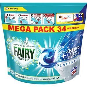 Cápsulas Fairy Non Bio Platinum con Frescura Extra - Product Image 5