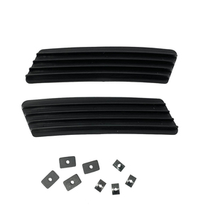Par de rejillas laterales de plástico para Lambretta DL/GP 125, 150 y 200 - Product Image 1