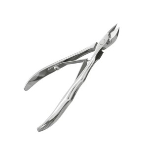 Pince à cuticules à ongles de qualité supérieure avec mâchoires de 7mm poignée élégante pince à cuticules professionnelle en acier inoxydable Double ressort - Product Image 2