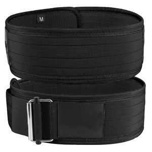 Nuevo cinturón de cuero autoblocante con logotipo en relieve, levantamiento de pesas personalizado, equipo de Fitness, bolsa de uso de entrenamiento de gimnasio - Product Image 2