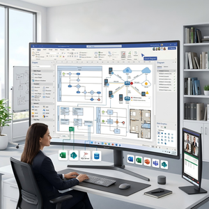 <span class=keywords><strong>Logiciel</strong></span> <span class=keywords><strong>Visio</strong></span> Professional 2021, licence numérique, activation mondiale, utilisation à vie, livraison instantanée en ligne, 100% fonctionnel, en stock - Product Image 6