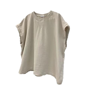 Nuevo diseño personalizado lavado peso pesado camiseta sin mangas francés Terry en blanco vintage camiseta sin mangas hombres - Product Image 4