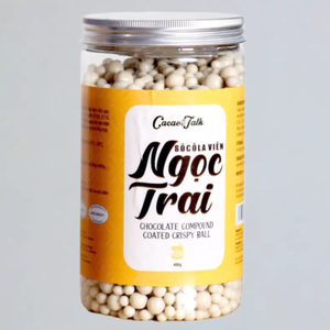 Meilleures ventes de boules croustillantes au chocolat au cacao 400G-4KG de collations en argent perlé boulangerie vente en gros OEM HALAL forme solide - Product Image 1