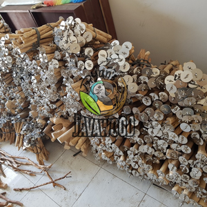 ของเล่นไม้สำหรับสัตว์เลี้ยงแบบแขวนบันไดและเกาะนกแก้วแบบแข็ง - Product Image 5