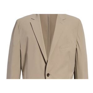 Giacca Sportiva Nordstrom Trim Fit Tech Stretch Tan Ermine Taglia 42 con Chiusura a Zip Lunga Patchwork Smart Casual per Primavera - Product Image 2