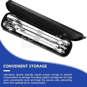 Juego de 23 Espátulas de Laboratorio de Acero Inoxidable 304, Cucharas de Micromezcla Resistentes, Cucharas para Polvo, Resistentes a la Corrosión - Product Image 3