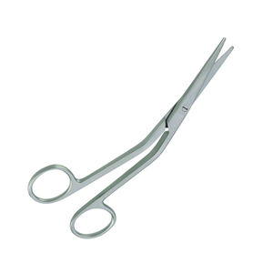 Tijeras nasales para botella de acero inoxidable de 16 cm de grado quirúrgico, tijeras dorsales angulares para botella, base Manual, instrumentos quirúrgicos - Product Image 6