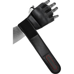 Meilleure qualité demi-doigt gants de combat de boxe demi-doigt en cuir PU MMA poinçonnage coup de pied gants de boxe 2025 - Product Image 2