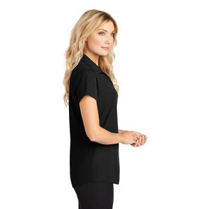 Polo à manches courtes pour femme, de haute qualité, séchage rapide, respirant, avec logo personnalisé, pour le golf, le sport, le bureau ou les occasions décontractées. - Product Image 3