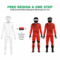 Top Tendance Élégant Sublimation Impression En Gros Fabrication Polyester Tissu Dirt Bike Tout-Terrain ATV Motocross Racing Gear