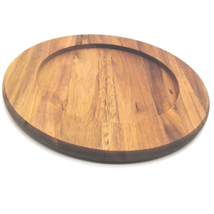 Assiette de table à pizza en bois écologique pour restaurant - Product Image 3