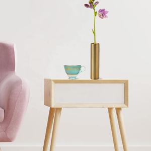 Macetas de cilindro decorativas de Metal para el hogar, hoteles y restaurantes, jarrón redondo cilíndrico, atractivo jarrón de brotes de Metal chapado en oro - Product Image 5