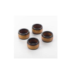 Ajoutez de l'élégance avec des ronds de serviette plaqués or, parfaits pour la maison, l'hôtel, le restaurant et les tables de mariage. - Product Image 4