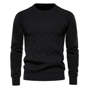 Breathable New Arrival Custom Made OEM Men's 100% Cotton Pullover Thick Winter <b>Sweaters</b> Customized Colors Logo High Quality <b>Plus</b> - Product Image 5