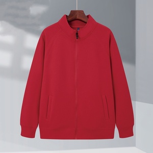 Logotipo impreso personalizado bordado Waffle cuello cárdigan sudadera chaqueta nuevo invierno forrado cremallera Sudadera con capucha Terry DDP envío - Product Image 6